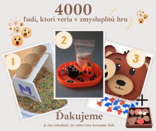 Waaau, 4 000 z vás! 💛 Ďakujeme, že nás sledujete, komentujete, hráte sa, inšpirujete. A teraz… je čas rozhodnúť o tom, čo...