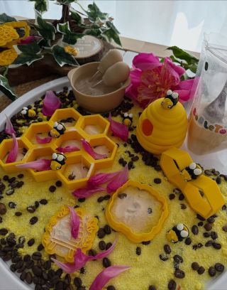 🐝Magická senzorická sada včielka🐝 čarovný set zmyslovej hry s našou jedinečnou včielkovou sadou, ktorá potešî každého...