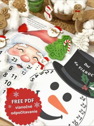 🎅 vianočné odpočítavanie s Melian 🎄 Pripravila som pre vás dve roztomilé vianočné odpočítavania – jedného Mikuláša a...