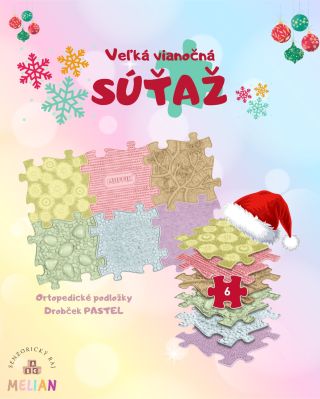 🎄 Vianočná SÚŤAŽ O ORTOPEDICKÉ PODLOŽKY ( Drobček Pastel) Najjemnejšie podložky pre malých zvedavcov. Podporujú pasenie...